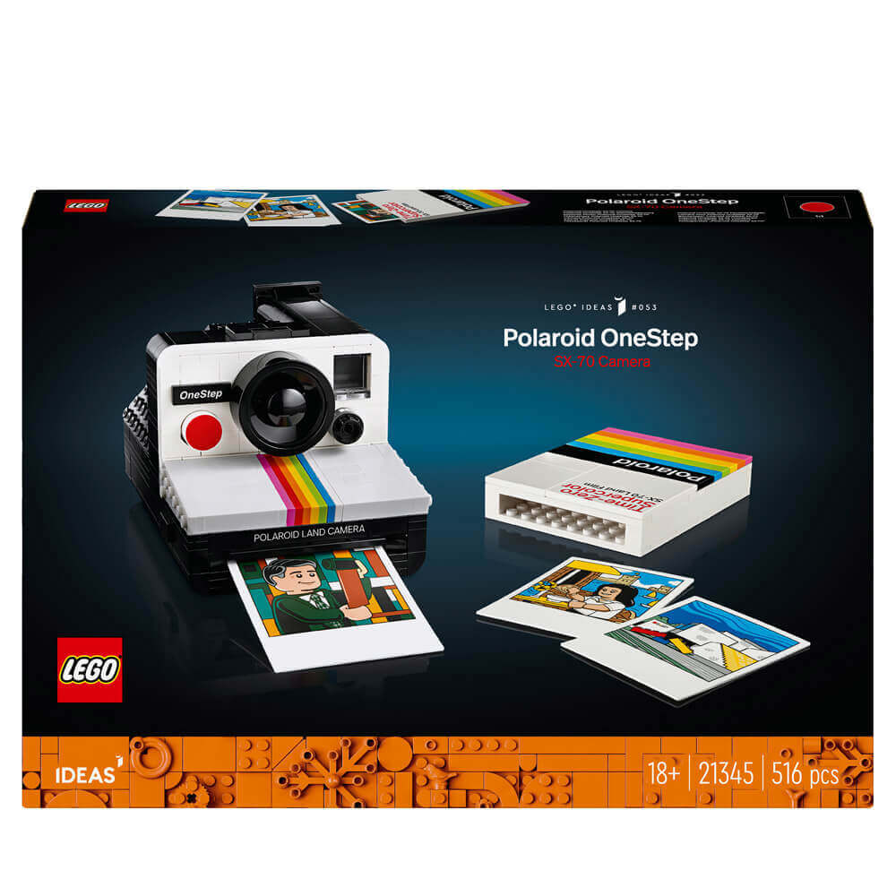 Lego Ideas Polaroid OneStep SX-70 Camera 21345